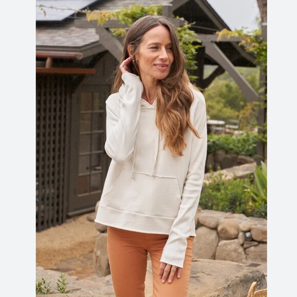 Frank & Eileen MELANIE Essential Hoodie TRIPLE FLEECE Size: S Black - Picture 12 of 16